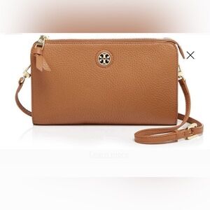Tory Burch Tan Leather Cross Body